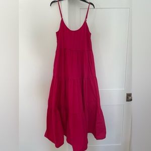 Magenta roller rabbit maxi. Size M